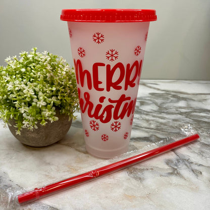 Plastic Tumbler - Christmas - Clear #5