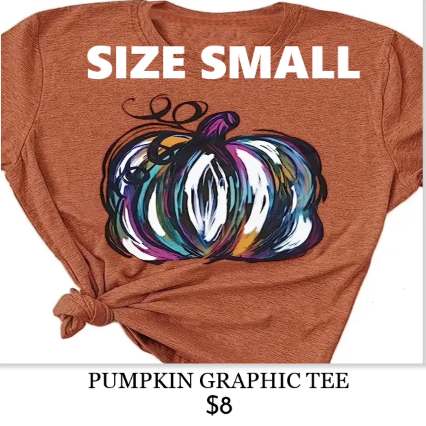 SMALL PUMPKIN GRAPHIC TEE