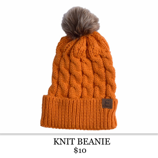 KNIT BEANIE