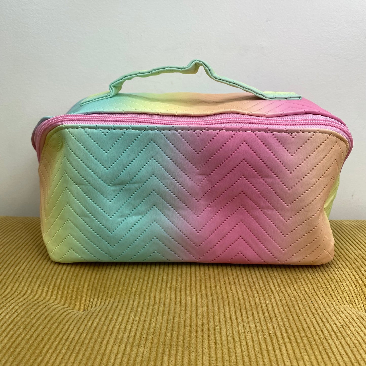 Oversized Lay Flat Cosmetic Bag - Tie Dye