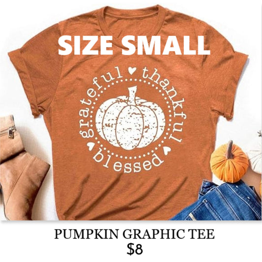 SMALL PUMPKIN GRAPHIC TEE