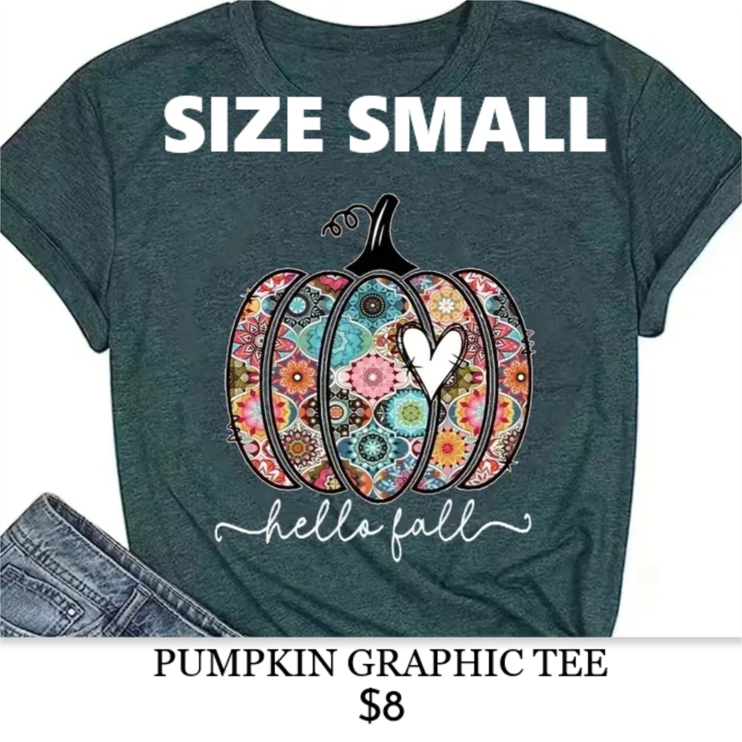 SMALL PUMPKIN GRAPHIC TEE