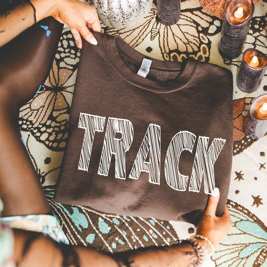 Track Scribble Sweatshirt