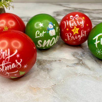 Christmas Stress Ball Toy - Mix