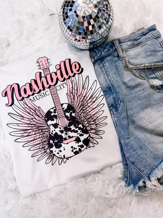 Nashville Western Repeat Graphic Tee