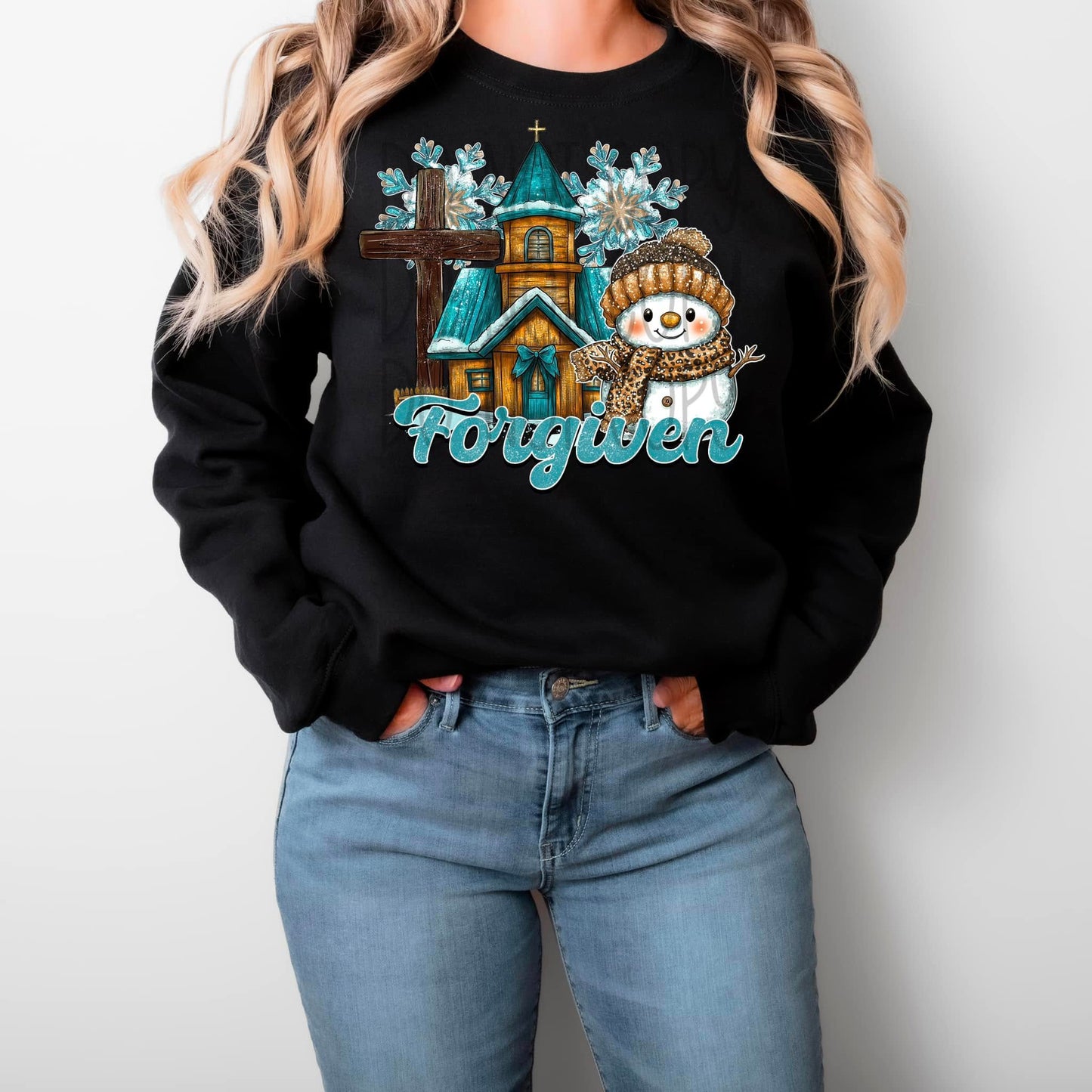 FORGIVEN SNOWMAN SWEATSHIRT