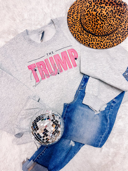 The Donald Trump  Pink Political Sweatshirt