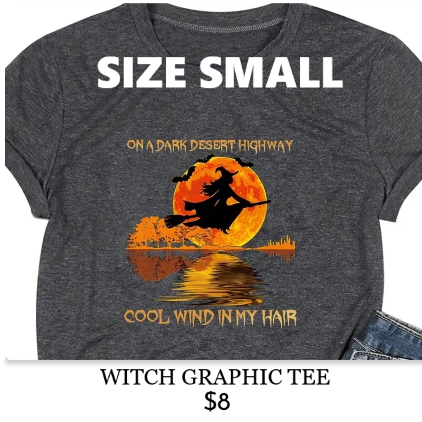 SMALL WITCH GRAPHIC TEE