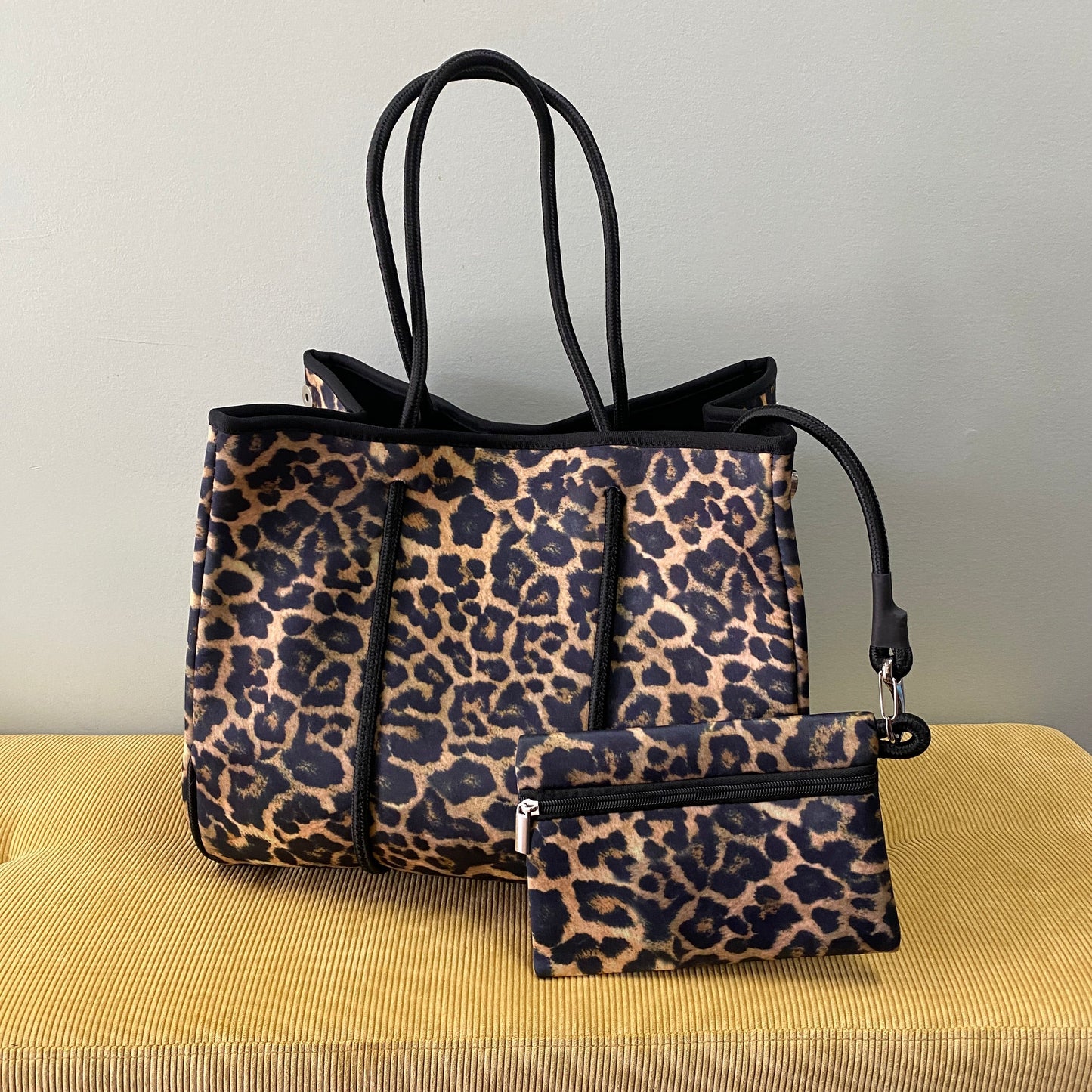 Neoprene Tote - Coffee Animal