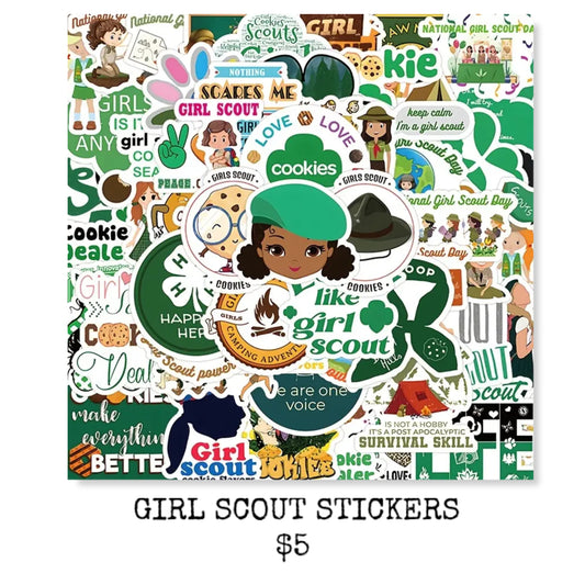 GIRL SCOUT STICKERS