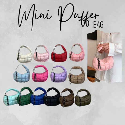 Mini Puffer Bag - PREORDER 5/17-5/20