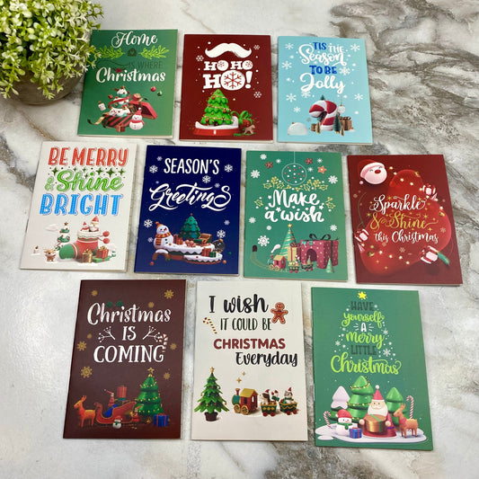 Mini Notebook - Christmas Mix