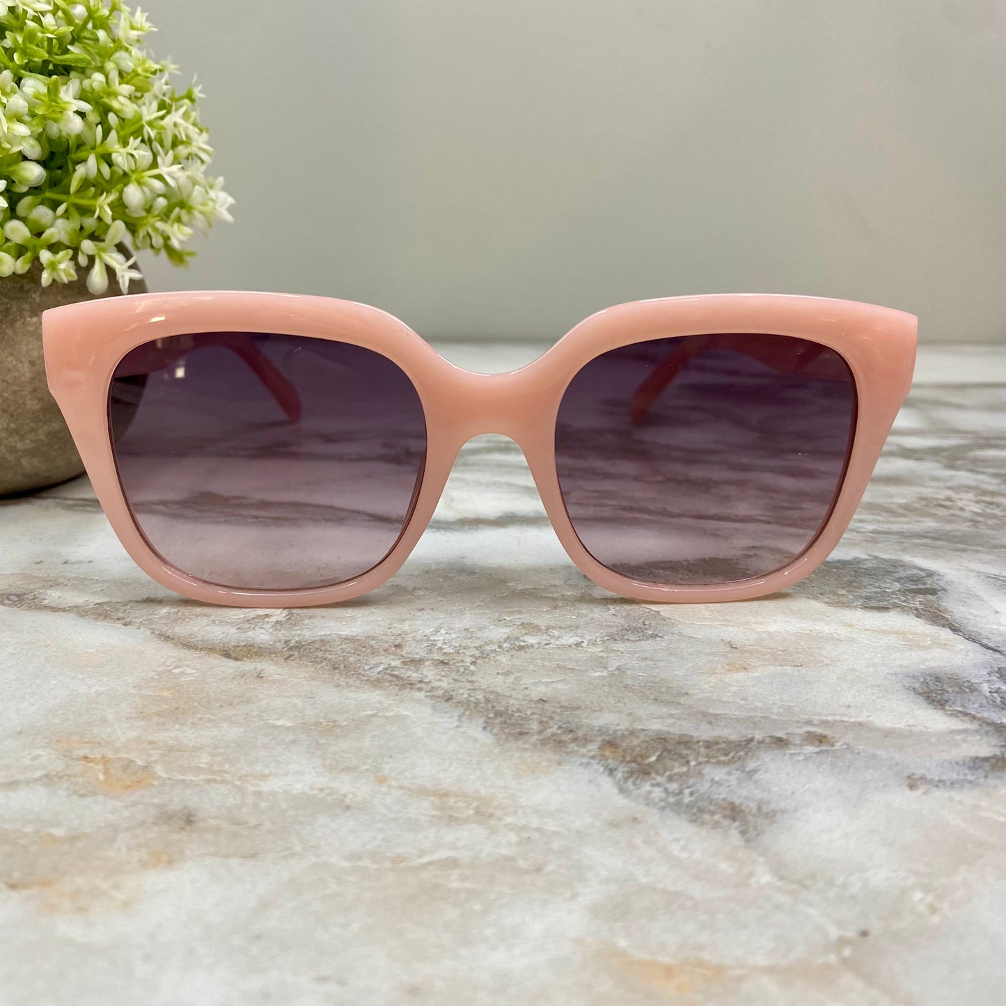 Sunglasses - Style E - Pink Pink