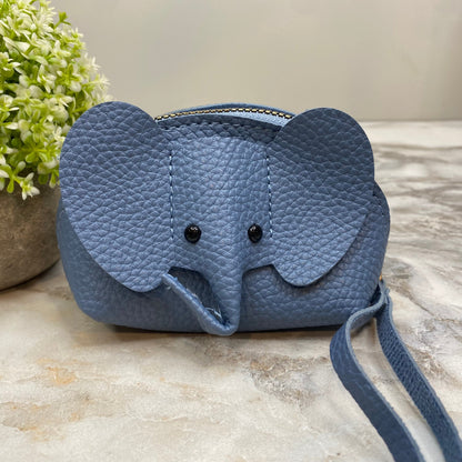 Wristlet Coin Pouch Wallet - Elephant