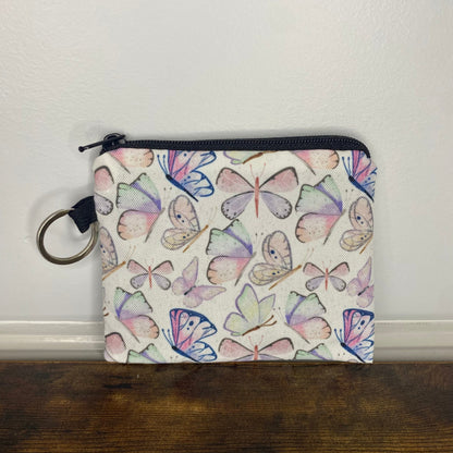 Mini Pouch - Butterfly Watercolor