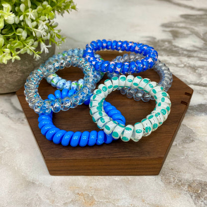 Spiral Coil Hair Tie - Colors