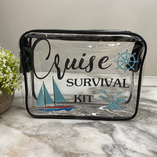 Clear Pouch - Cruise - Survival Kit