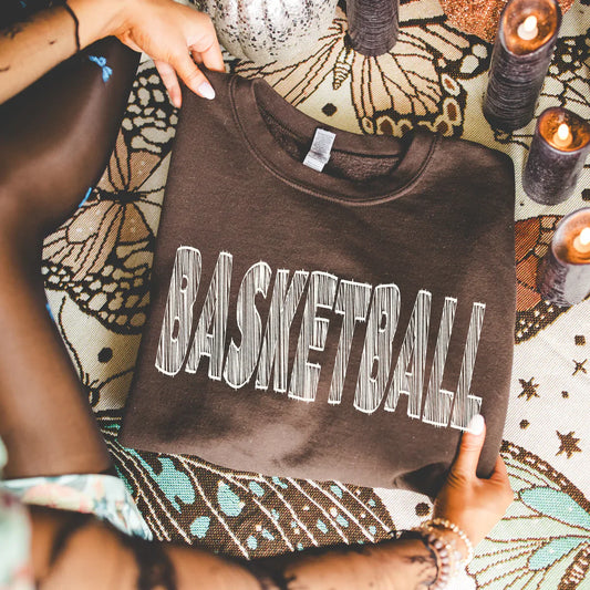 Basketball Scribble Sweatshirt