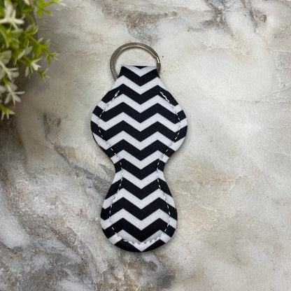 Lip Balm Chapstick Holder - #15 - Chevron Print