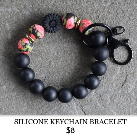 SILICONE KEYCHAIN BRACELET