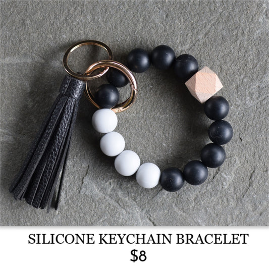 SILICONE KEYCHAIN BRACELET