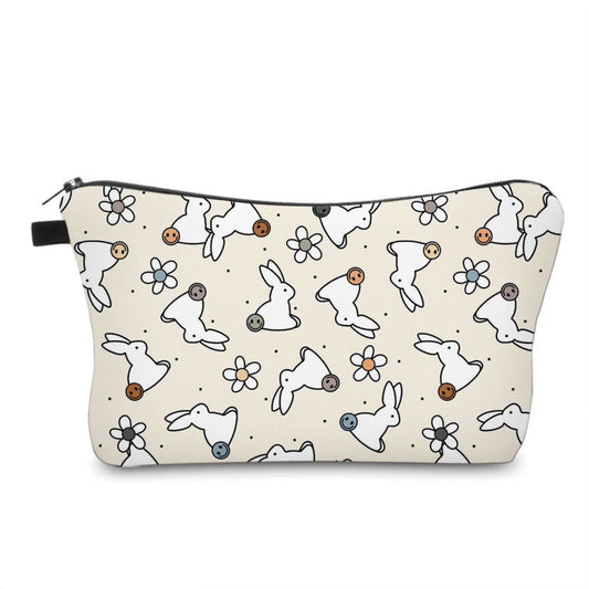 Pouch - Smiley Bunny Floral