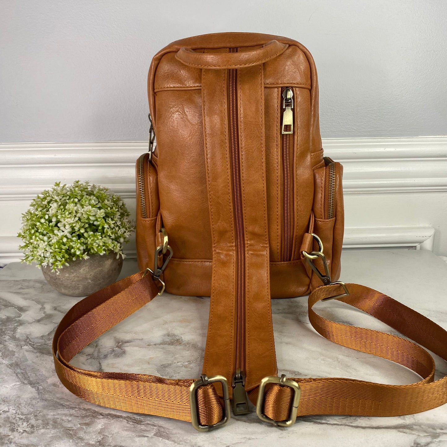 Sydney 2-in-1 Sling + Backpack - Camel