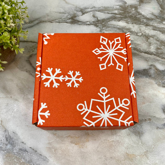 Christmas Gift Box with Crinkle Paper - Extra Small