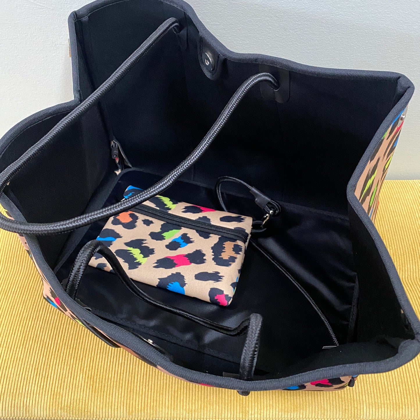 Neoprene Tote - Rainbow Animal