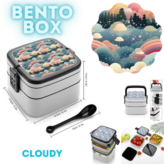 CLOUDY-BENTO LUNCH BOX-PREORDER CLOSING 11/20 ETA JAN