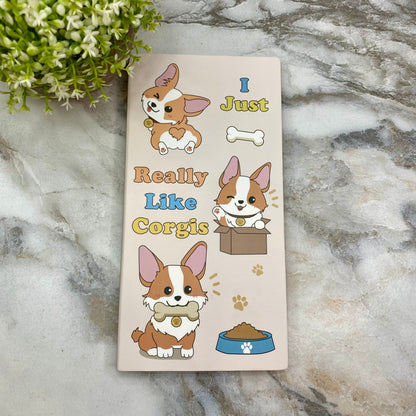 Sticky Note Booklet Set - Corgi