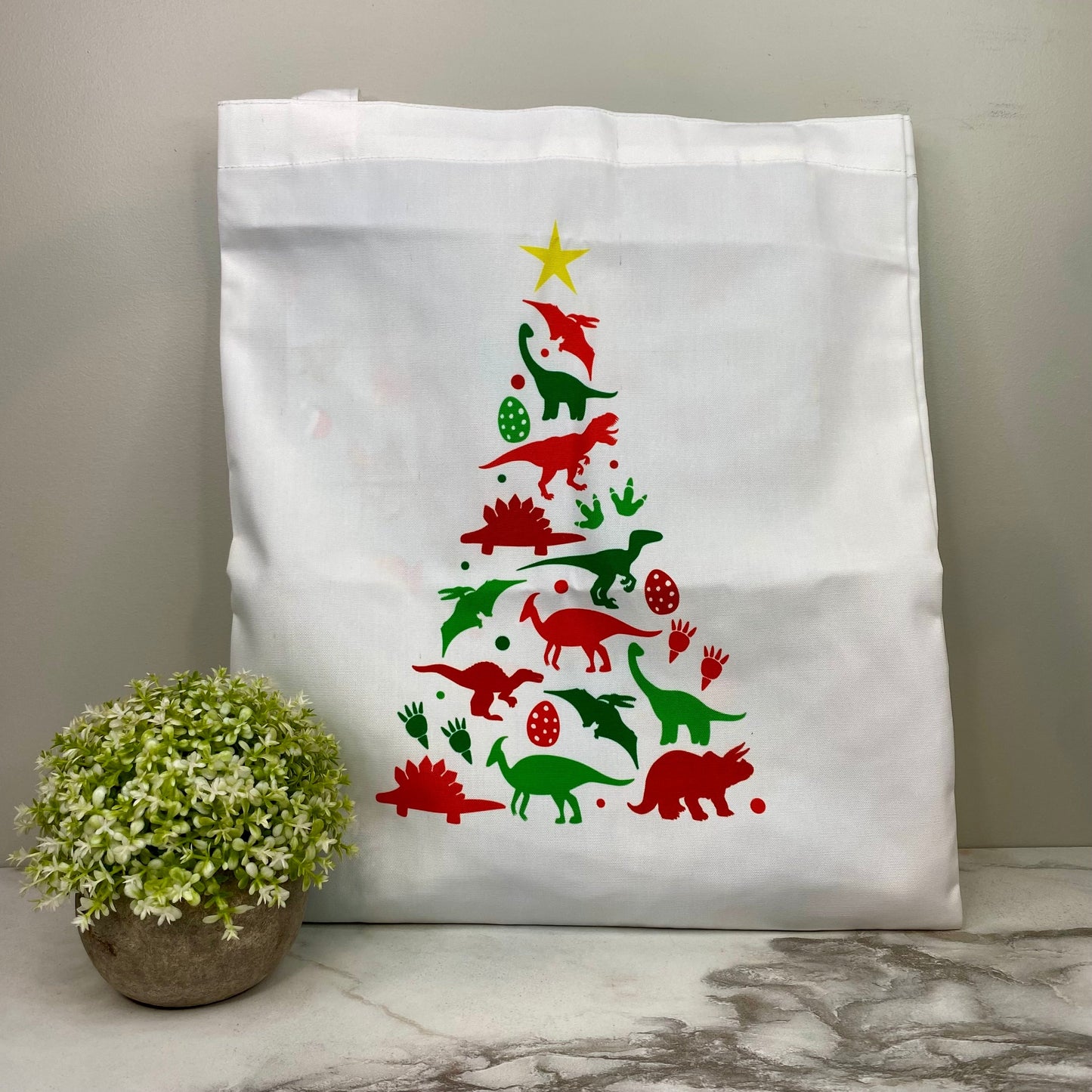 Tote Bag - Christmas - #2 - Tree Rex