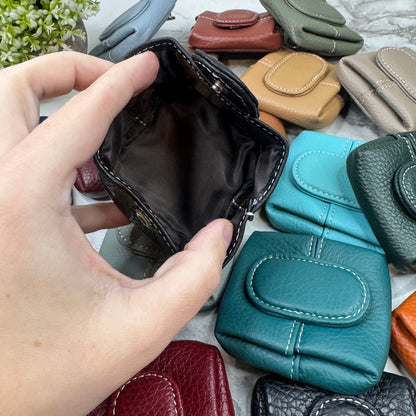 Coin Pouch Wallet - Genuine Leather- PREORDER 12/14-12/17