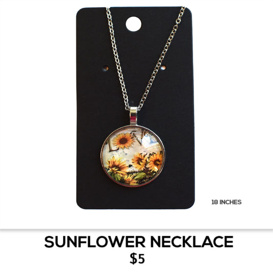 SUNFLOWER NECKLACE