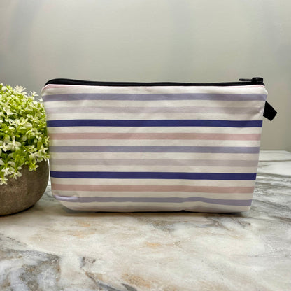 Pouch - Lavender Stripe