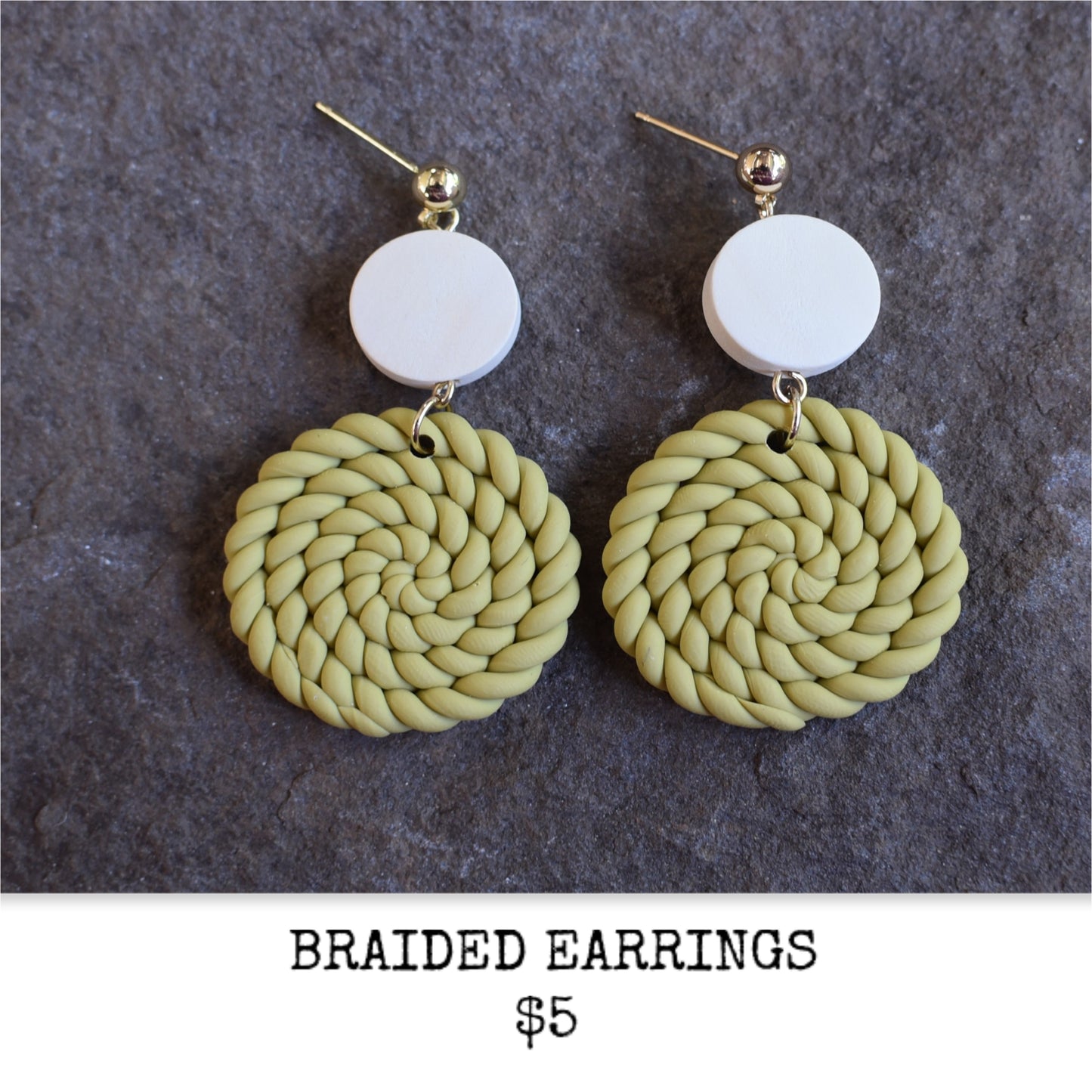 BRAIDED EARRINGS