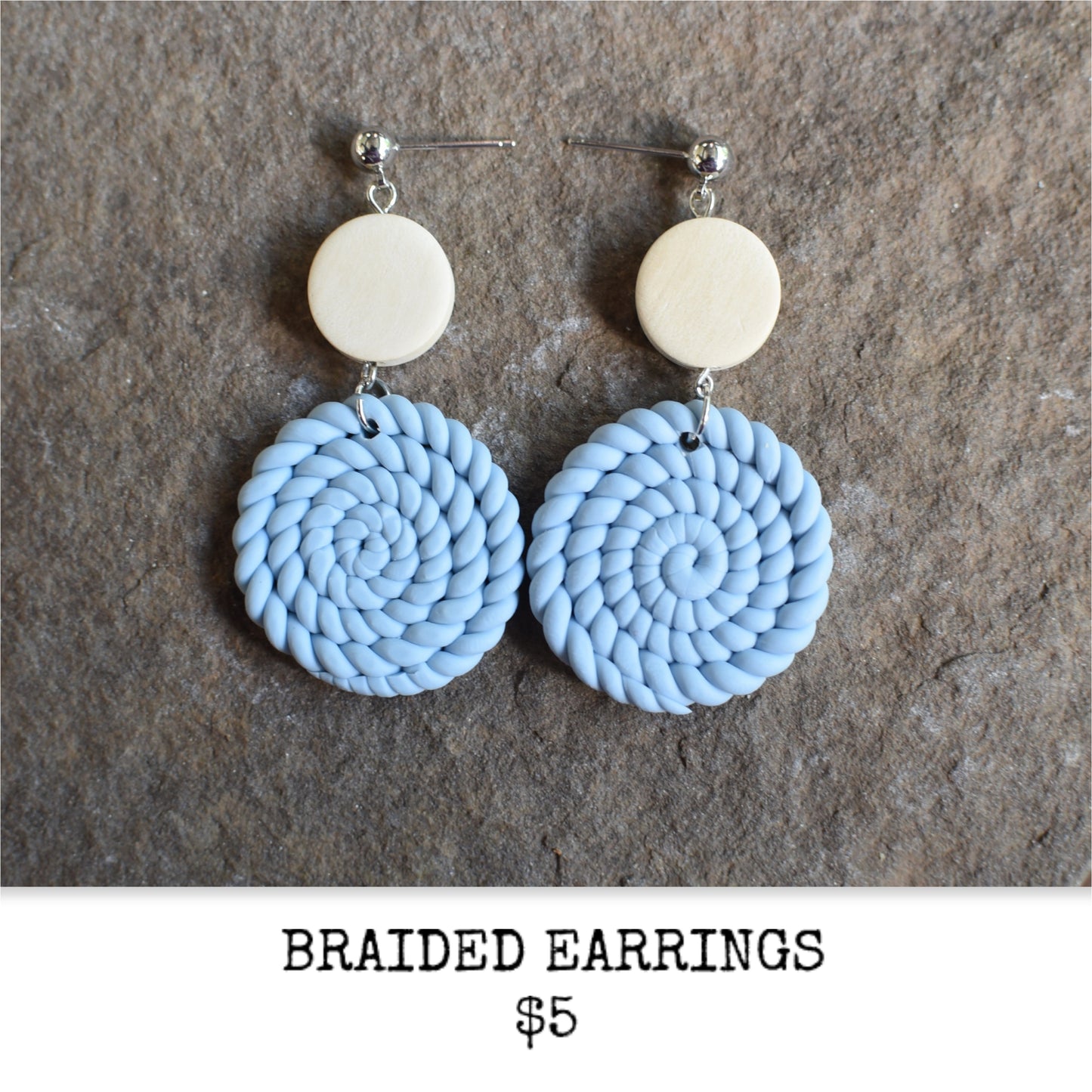 BRAIDED EARRINGS