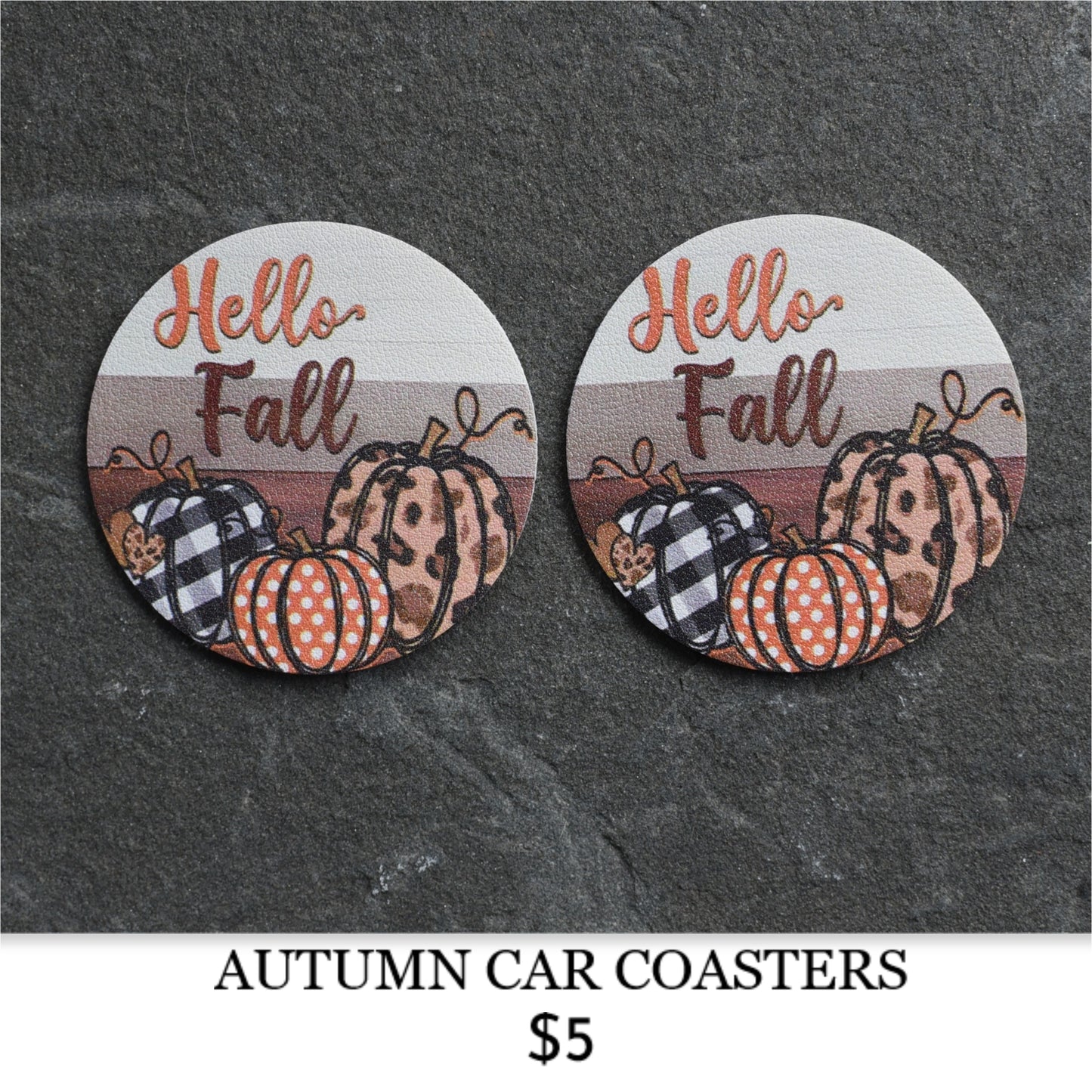 AUTUMN CAR COASTERS