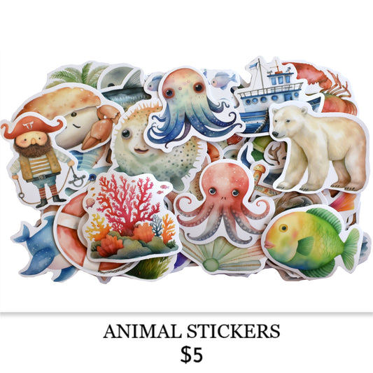 ANIMAL STICKERS