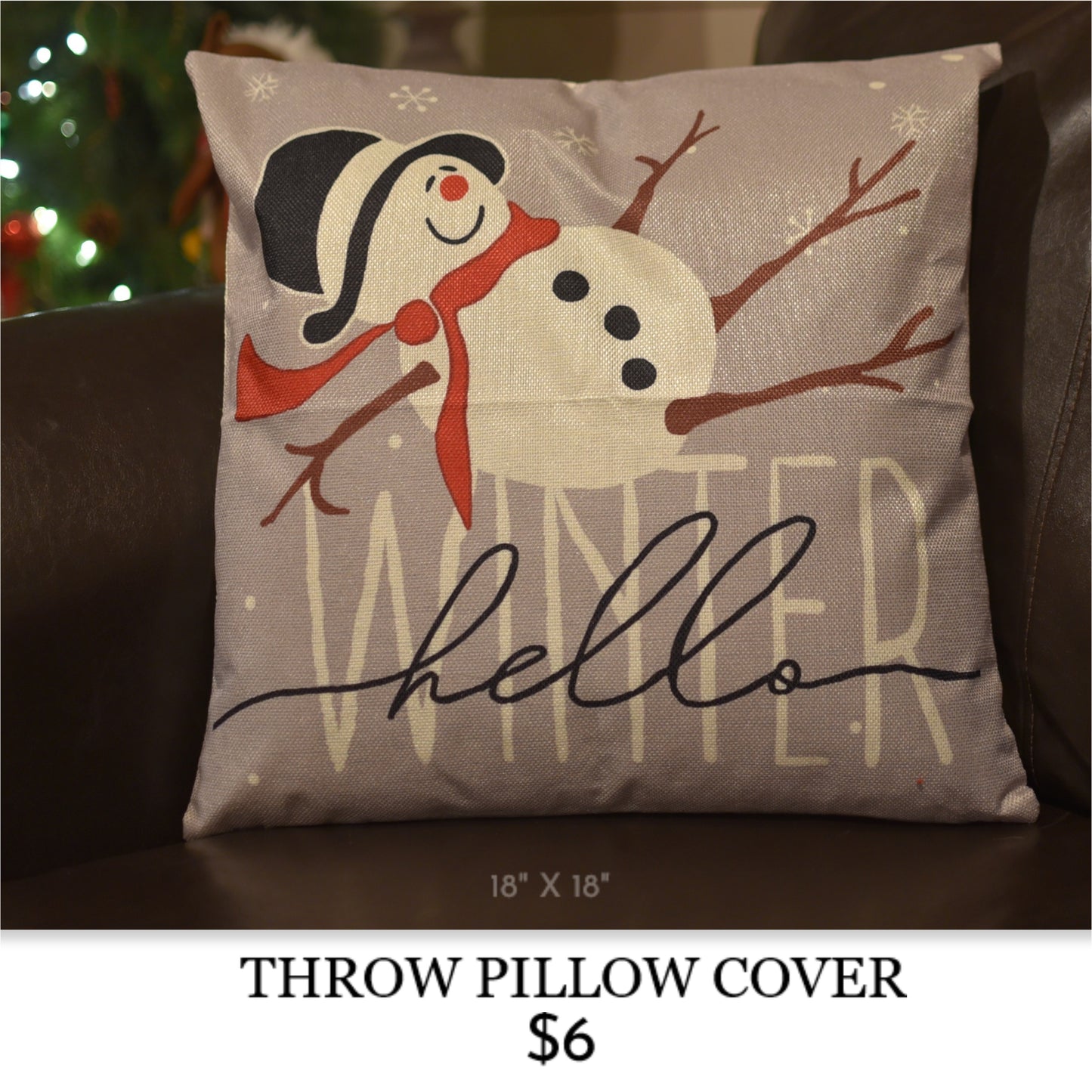 THROW PILLOW COVER