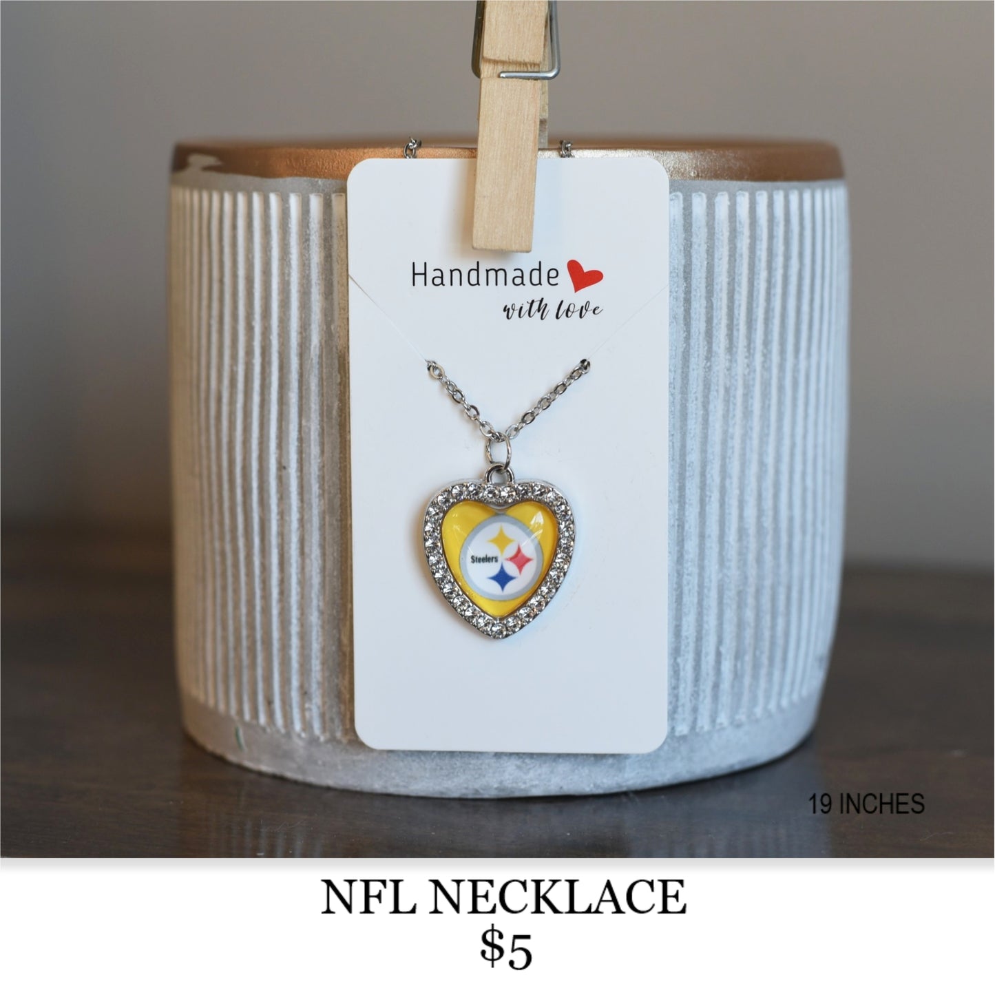 NFL NECKLACE - STEELERS