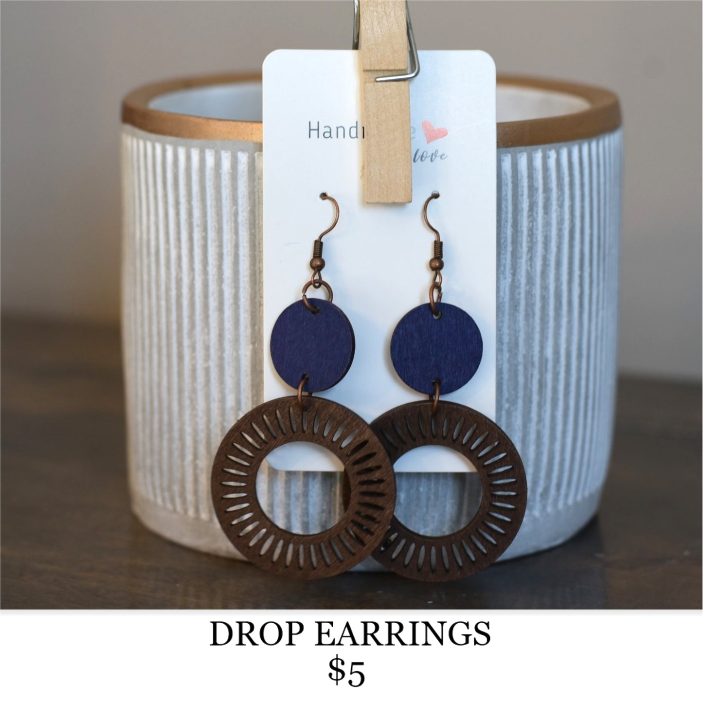 DROP EARRINGS
