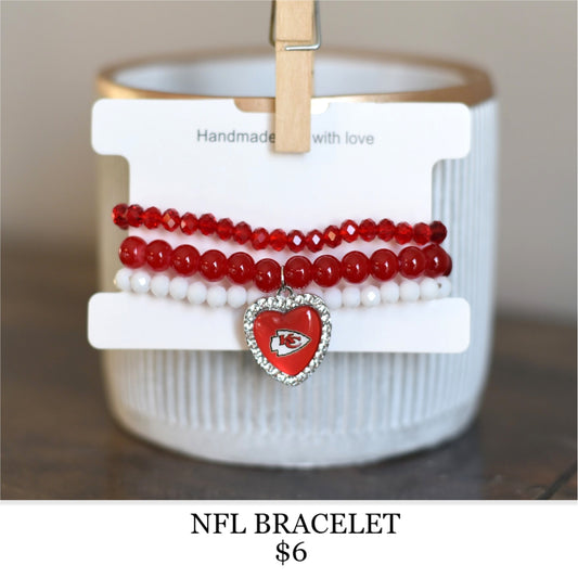 NFL - KANSAS CITY CHIEFS BRACELET