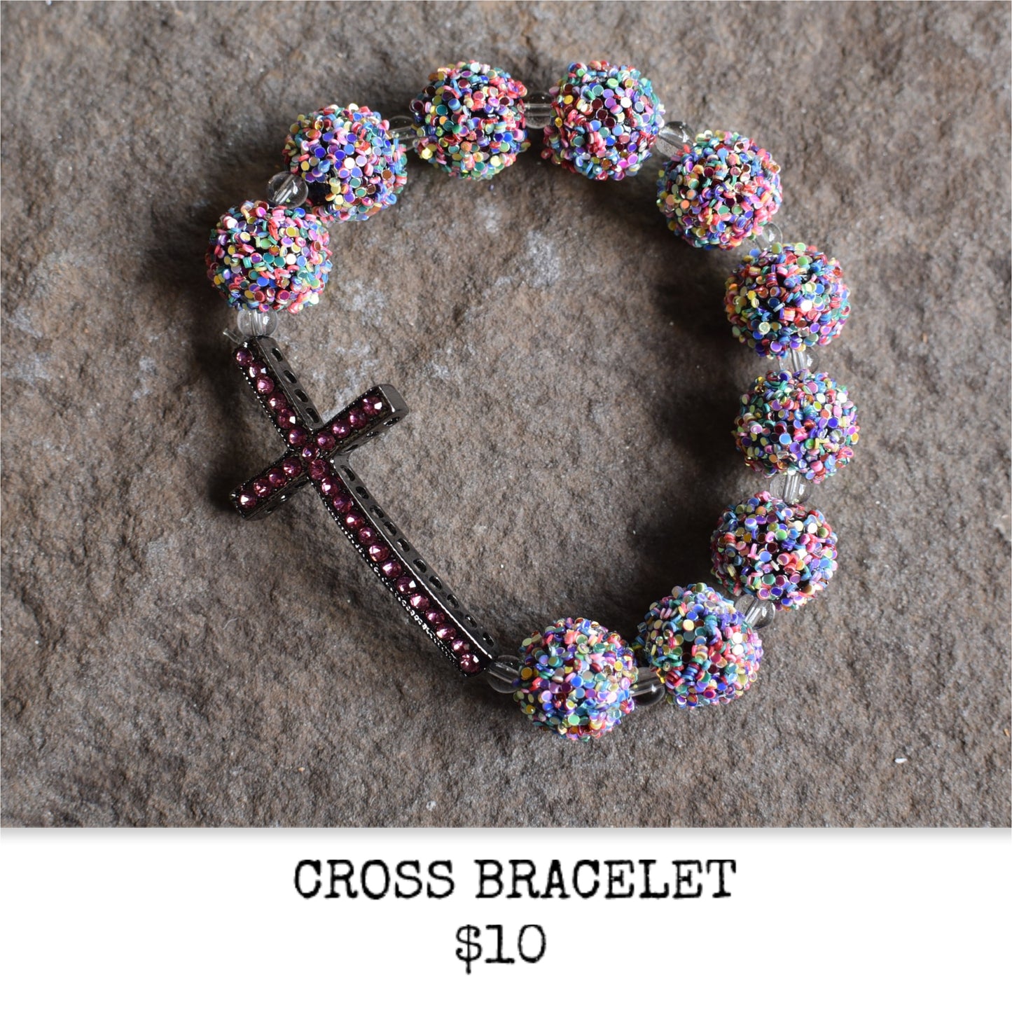 CROSS BRACELET - HANDCRAFTED