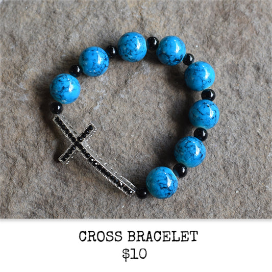 CROSS BRACELET - HANDCRAFTED