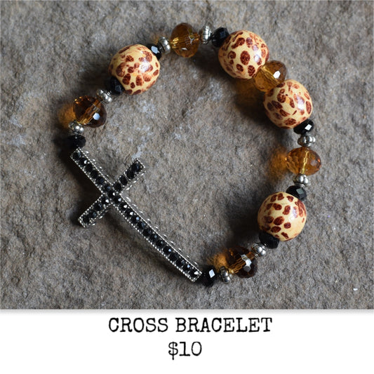 CROSS BRACELET - HANDCRAFTED