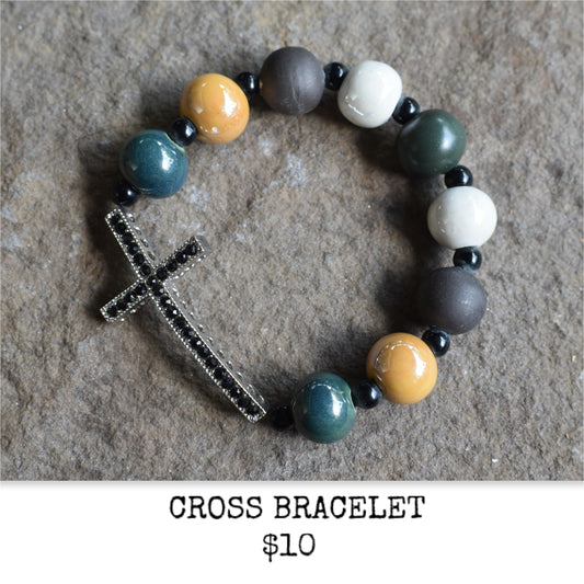 CROSS BRACELET - HANDCRAFTED