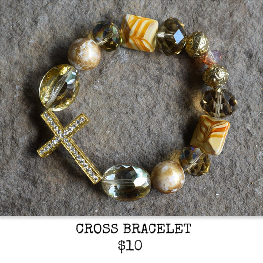 CROSS BRACELET - HANDCRAFTED