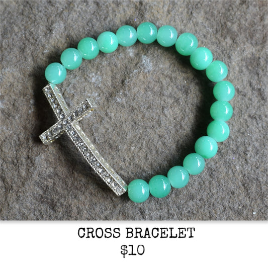 CROSS BRACELET - HAND-CRAFTED