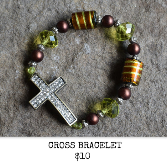 CROSS BRACELET - HANDCRAFTED